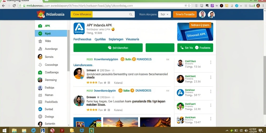 asia100 - Screenshot menunjukkan karakter-karakter unik di ASIA100.